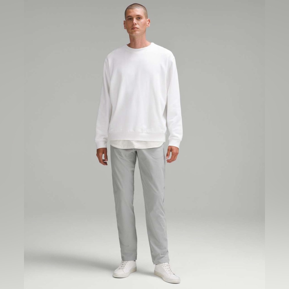 Lululemon ABC Slim-Fit Pant Warpstreme Silver Drop Size 36